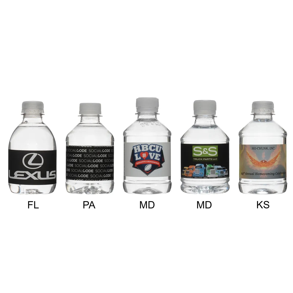Bottled Water 8 oz - min order 24